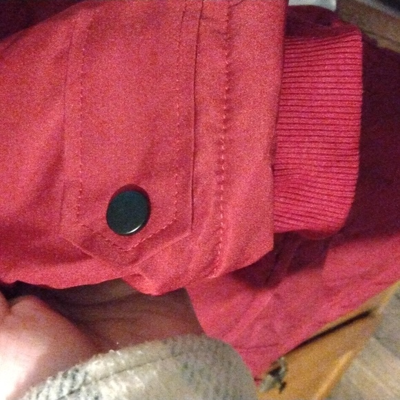 Women's Fleece lined parka coat with detachable hood size xl NEW WITH TAGS! - Picture 9 of 14